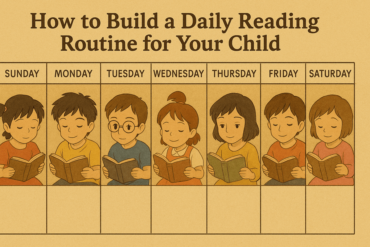 How to Build a Daily Reading Routine for Your Child